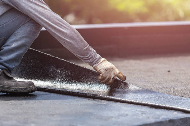 Professional Crawl Space Encapsulation technician working in Trenton, GA